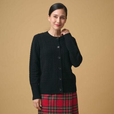 SCAPA(スキャパ)の【WEB限定】シュプリームニットカーディガン通販