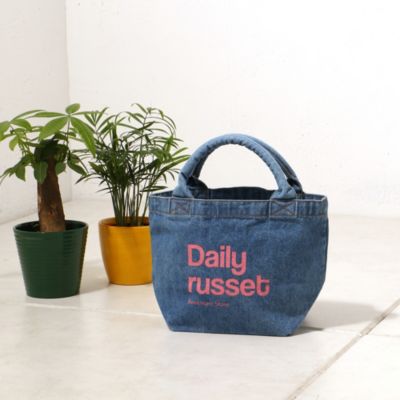 Dailyrusset デイリーラシット トートバック デニム ラシットカラー