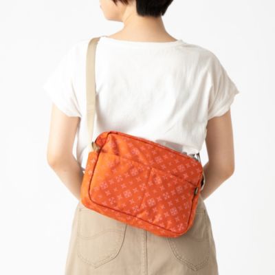 Daily russet ポケット付きショルダーバッグ