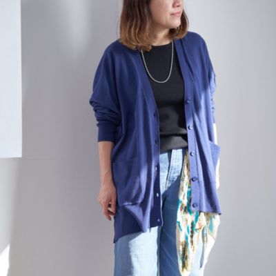 Plus Oto Ha プラス オトハ の涼感敏感肌１６ｇコットン１００カーディガン通販 Leeマルシェ