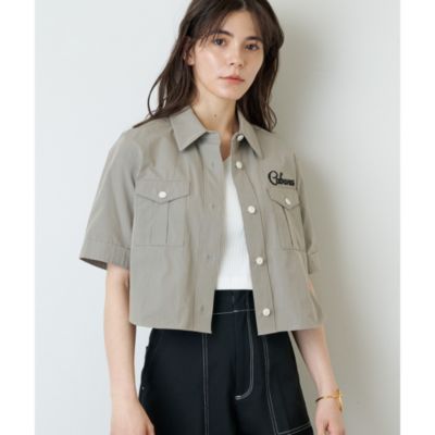 集英社HAPPY PLUS STOREWhim Gazette（ウィム ガゼット）/【Cabana】クロップドシャツ