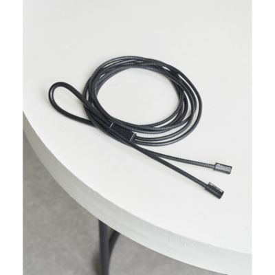 集英社HAPPY PLUS STOREWhim Gazette（ウィム ガゼット）/【LEFIJE】レザーロープベルト