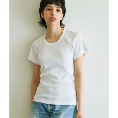 集英社HAPPY PLUS STOREWhim Gazette（ウィム ガゼット）/【OVERNEATH】リブTEE