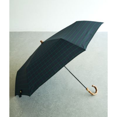 ＜集英社＞ Whim Gazette(ウィム ガゼット)/【Traditional Weatherwear】折畳み晴雨兼用傘 チェック