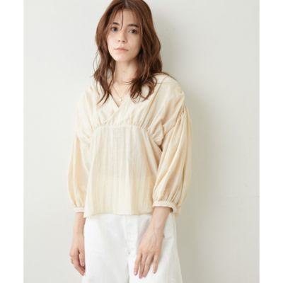 集英社HAPPY PLUS STOREWhim Gazette（ウィム ガゼット）/パフブラウス