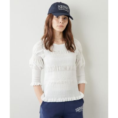 集英社HAPPY PLUS STOREWhim Gazette（ウィム ガゼット）/【Col Pierrot】ギャザーブラウス