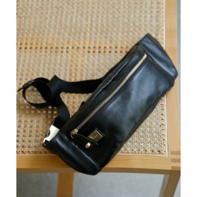 Whim Gazette(ウィム ガゼット)の【ORSETTO】レザーボディバッグ