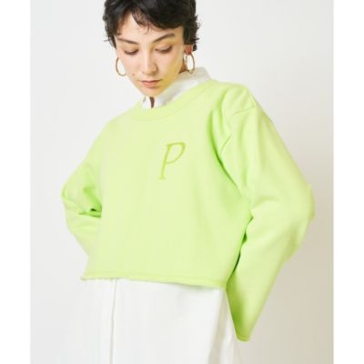【美品・送料無料】Whim Gazette パッチワークロゴスウェット パッチワークロゴスウェット | Whim Gazette(ウィム ガゼット