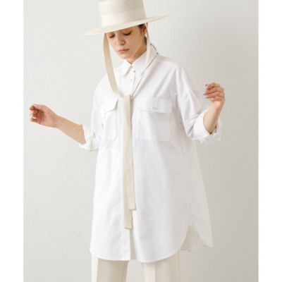 【最終セール】favorite 白衣 シャツ ドッキング 新品