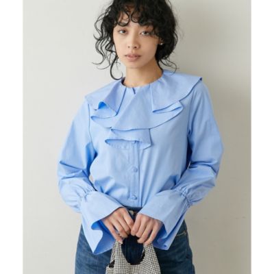 Whim Gazette(ウィム ガゼット)のフリルブラウス通販 | 集英社HAPPY