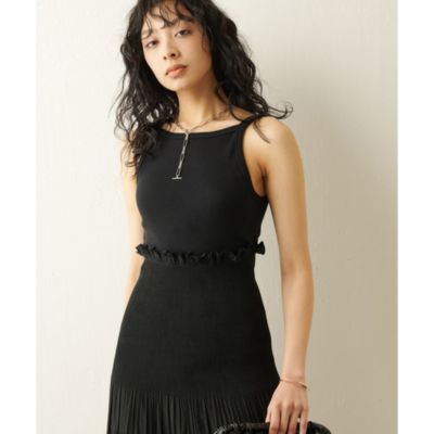 Whim Gazette(ウィム ガゼット)のカップツキベアテレコキャミ