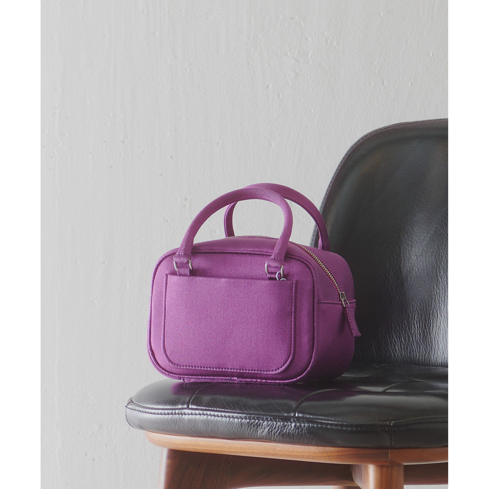 Whim Gazette(ウィム ガゼット)/【PAPYRUS】Silk Mini Boston