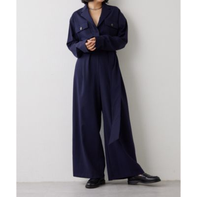【美品】Whim Gazette ウィムガゼット ウール オールインワン Whim Gazette(ウィム ガゼット)のウールポンチオールインワン