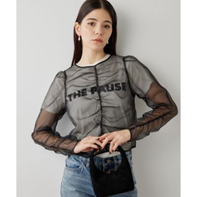 Whim Gazette(ウィム ガゼット)の【THE PAUSE】オーガンジーギャザー