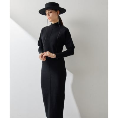 Whim Gazette(ウィム ガゼット)のニットスムースワンピース通販  