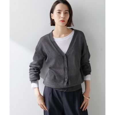 Whim Gazette ウィムガゼット ペーパーヤーンカーディガン Whim Gazette(ウィム ガゼット)のペーパーヤーンカーディガン