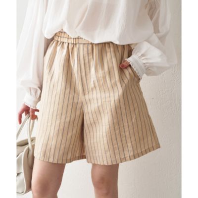 集英社HAPPY PLUS STOREWhim Gazette（ウィム ガゼット）/ストライプショートパンツ