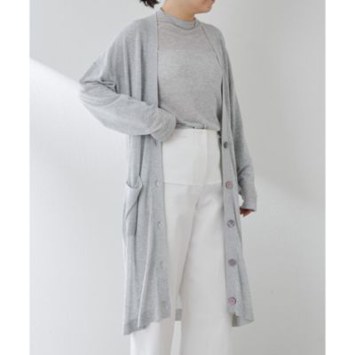 メーカー直売 - 人気ランキング Whim Gazette(ウィム ガゼット)の14Gロングカーディガン通販 トップス