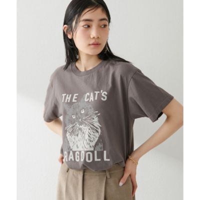 ウィムガゼット　CATS Tシャツ新品未使用 Whim Gazette(ウィム ガゼット)のCAT ロングTシャツ通販