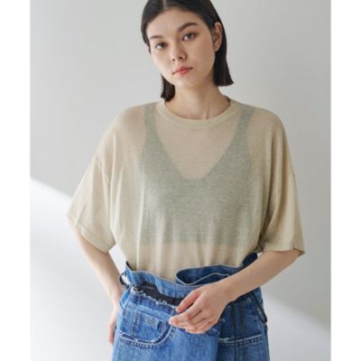 ラメニットtee　ウィムガゼット Whim Gazette(ウィム ガゼット)のラメニットTシャツ通販