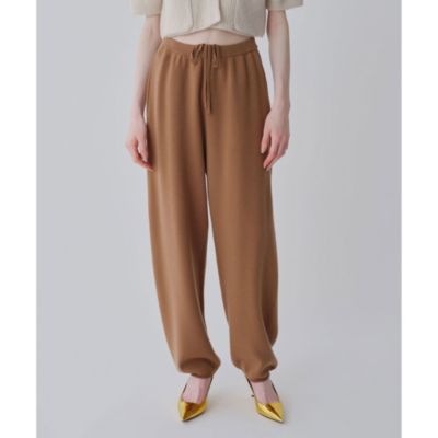 Whim Gazette(ウィム ガゼット)の【GEMINI】14Gスムースニットパンツ