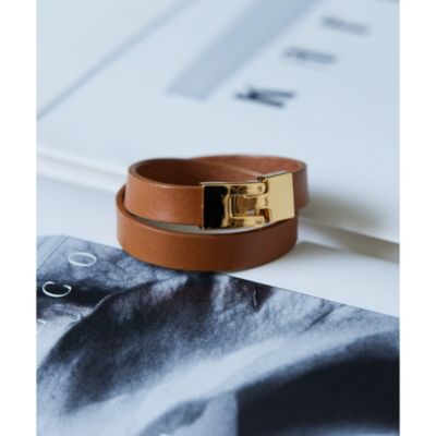 魅力的な価格 Whim ガゼット)の【Hoaw.】レザーブレスレット Gazette(ウィム Accessories