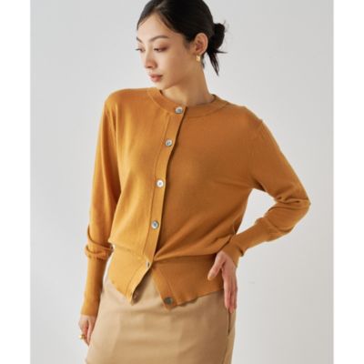 Whim Gazette(ウィム ガゼット)のウールハイゲージカーディガン