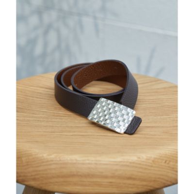集英社HAPPY PLUS STOREWhim Gazette（ウィム ガゼット）/【A VACATION】CHECK BELT
