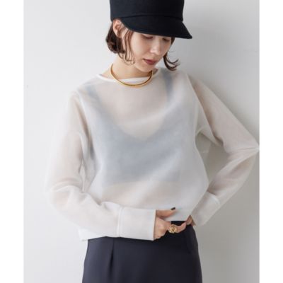 集英社HAPPY PLUS STOREWhim Gazette（ウィム ガゼット）/シアーダンボールプルオーバー