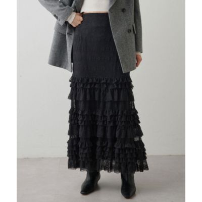 【新品】Whim Gazette ウィムガゼット　グレンチェックタイトスカート グレンチェックタイトスカート | Whim Gazette(ウィム ガゼット