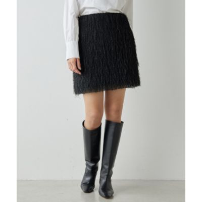 ウィムガゼット　デニムボタンスカート 38 新品未使用 ウィムガゼット Whim Gazette ボタンデニムスカート （indigo） -靴