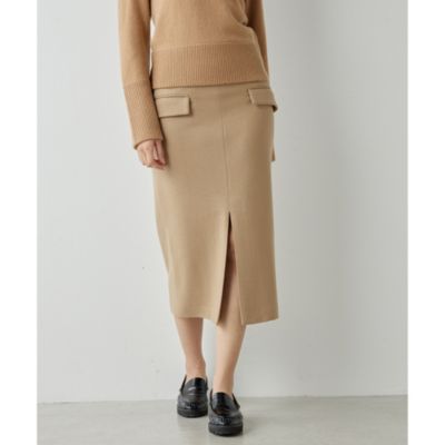 Whim Gazette(ウィム ガゼット)の圧縮ウールスカート通販 | 集英社