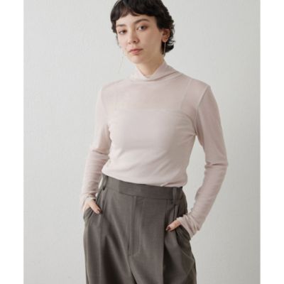 専用です！新品✨ウィムガゼット シアータートルネックプルオーバー 定価1.7万 シアータートルネックプルオーバー | Whim Gazette(ウィム ガゼット