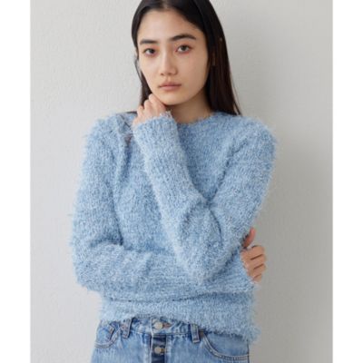 集英社HAPPY PLUS STOREWhim Gazette（ウィム ガゼット）/ツィードニットプルオーバー