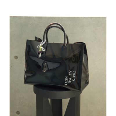 集英社HAPPY PLUS STOREWhim Gazette（ウィム ガゼット）/【Hoaw.】PVC トートバッグ