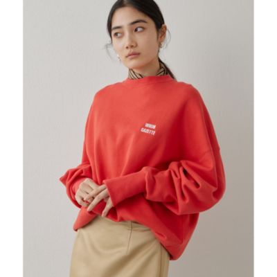 Whim Gazette（ウィムガゼット）　ピグメントロゴウラケプルオーバー Whim Gazette（ウィムガゼット） ピグメントロゴウラケプルオーバー