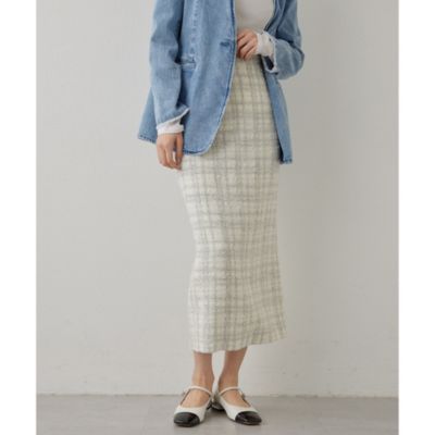 Whim Gazette(ウィム ガゼット)のカラミツィードスカート通販 | 集英社