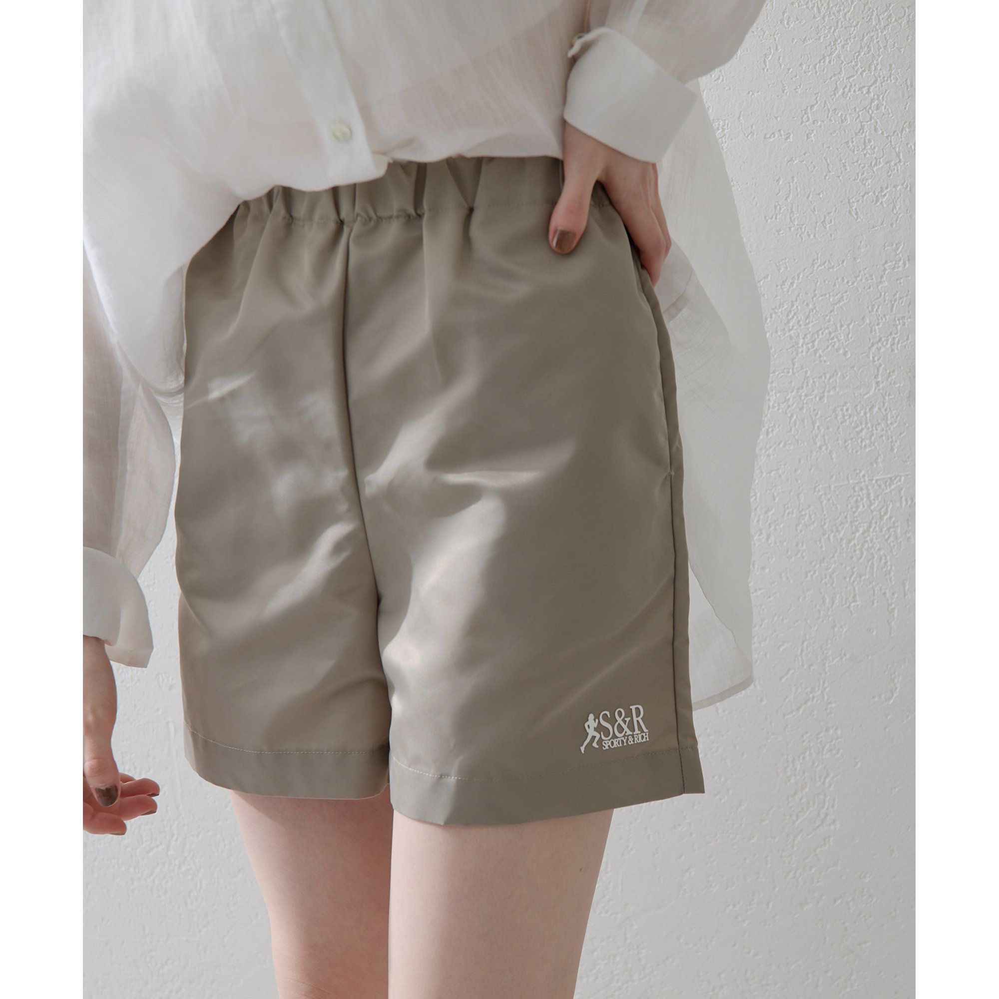 Whim Gazette(ウィム ガゼット)/【Sporty＆Rich】Runner Nylon Short