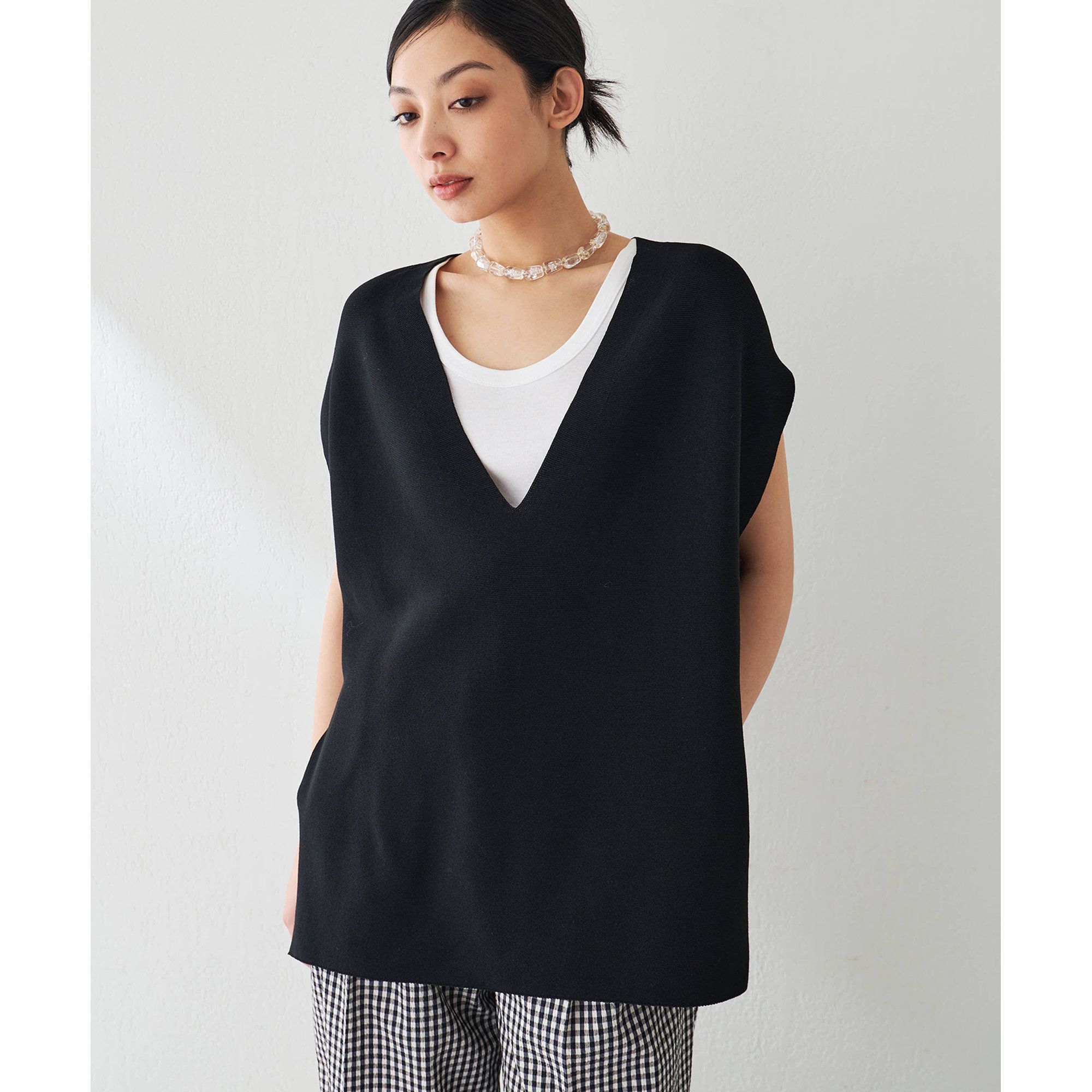 Whim Gazette(ウィム ガゼット)/ホールガーメントプルオーバー