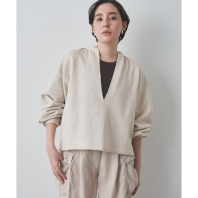 集英社HAPPY PLUS STOREWhim Gazette（ウィム ガゼット）/ピグメントスウェットVプルオーバー