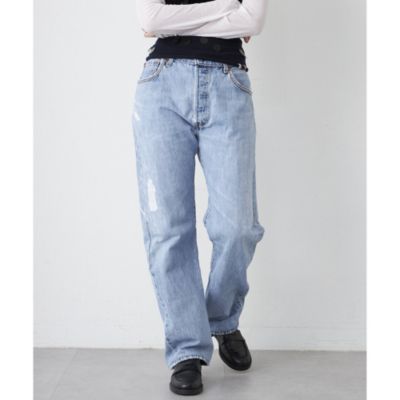 集英社HAPPY PLUS STOREWhim Gazette（ウィム ガゼット）/【Jeanie Blue】STUD DENIMパンツ