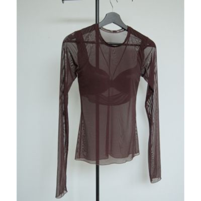 　【NICENICE MOMENT】MESH LS SHELL