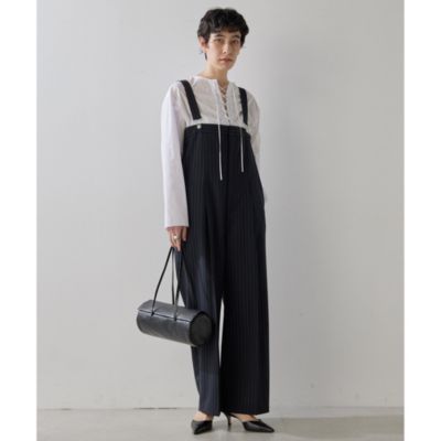 【未使用品】Whim Gazette 平織オーバーオール Whim Gazette(ウィム ガゼット)の平織オーバーオール通販