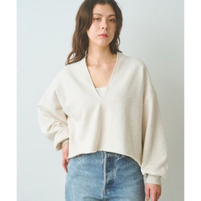 Whim Gazette(ウィム ガゼット)のスウェットVネックプルオーバー2通販