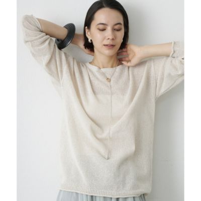 集英社HAPPY PLUS STOREWhim Gazette（ウィム ガゼット）/ペーパーヤーンプルオーバー