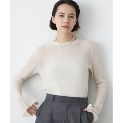 集英社HAPPY PLUS STOREWhim Gazette（ウィム ガゼット）/シアーリネンカットプルオーバー