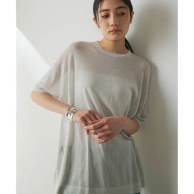 Whim Gazette ニット セーター ラメニットTEE レディース