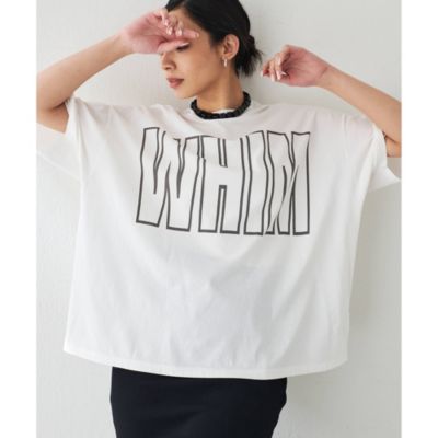 [たかんぼ]Whim Gazette リラックスロゴTシャツ Whim Gazette(ウィム ガゼット)のリラックスロゴTシャツ通販