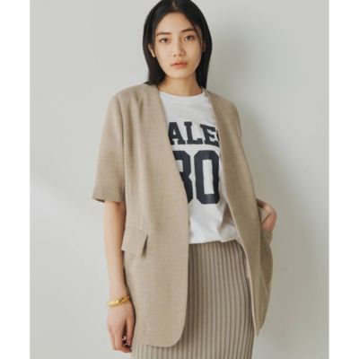 Whim Gazette(ウィム ガゼット)のジュートライクハーフスリーブ