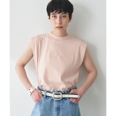 集英社HAPPY PLUS STOREWhim Gazette（ウィム ガゼット）/ショルダータックノースリーブプルオーバー